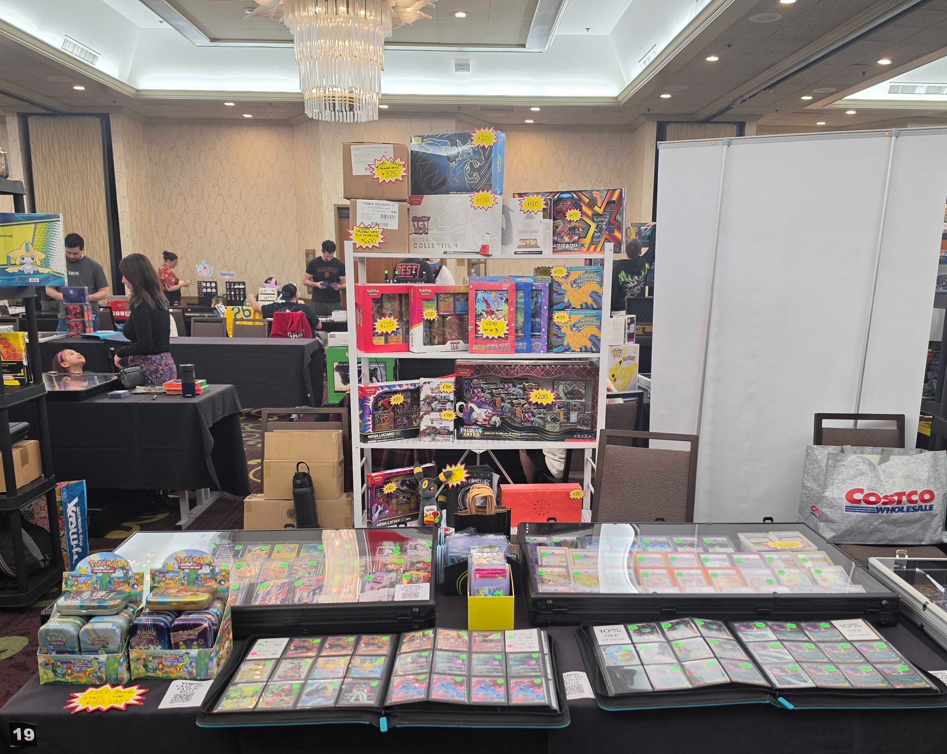 SCC booth at the North Bay Card Show on March 21