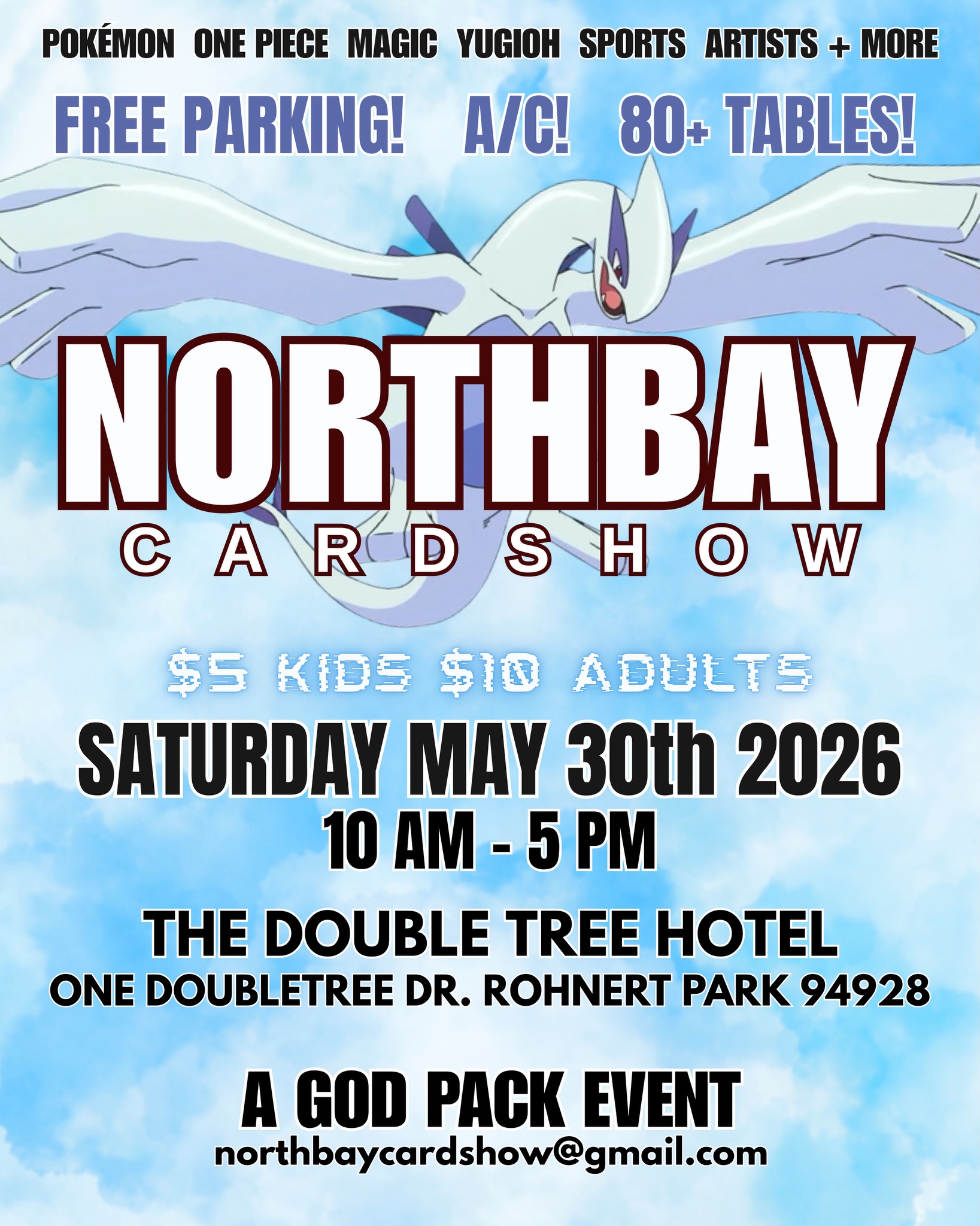 North Bay Card Show flier